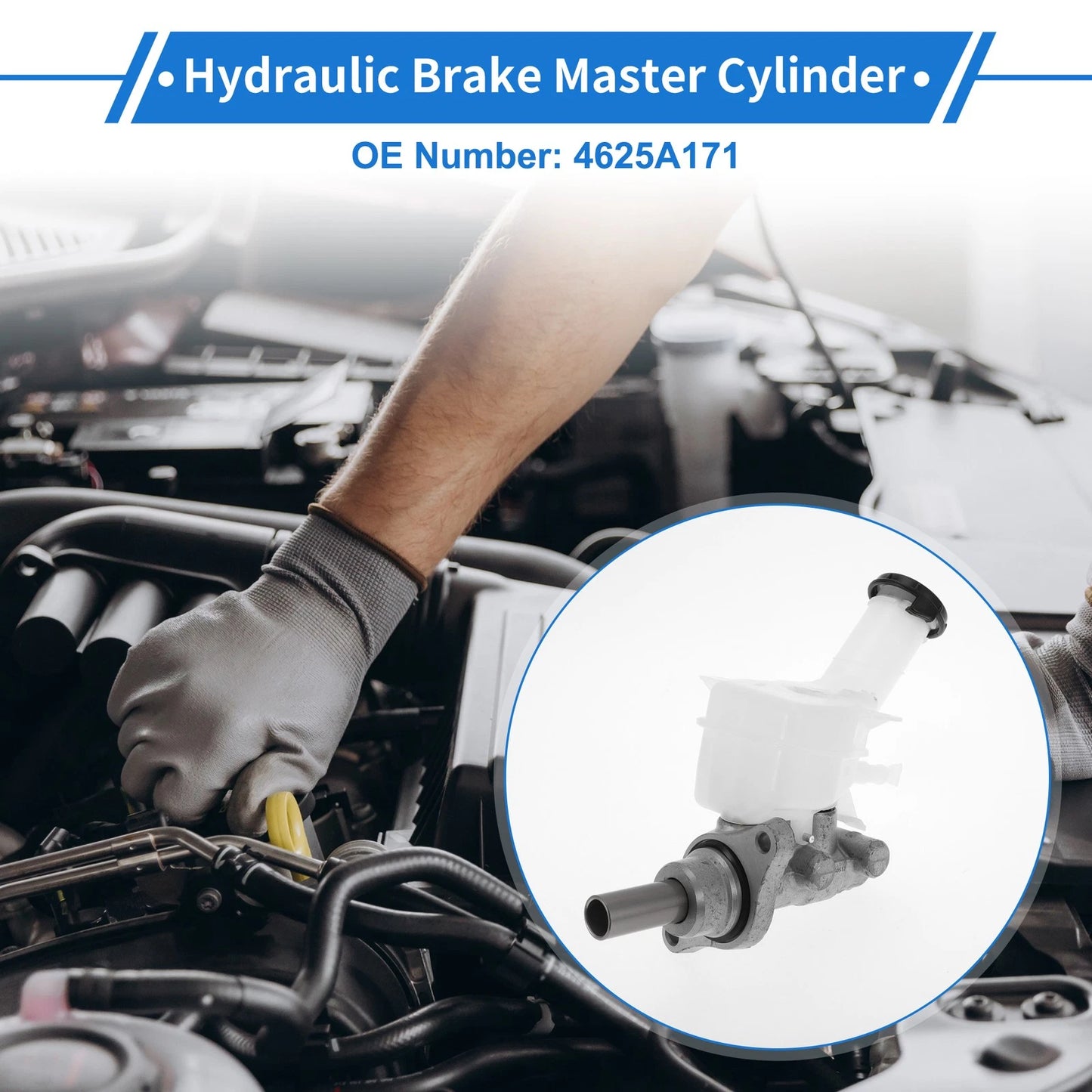 Brake Master Cylinder with Reservoir No. 4625A171 for Mitsubishi Outlander (2005–2013)