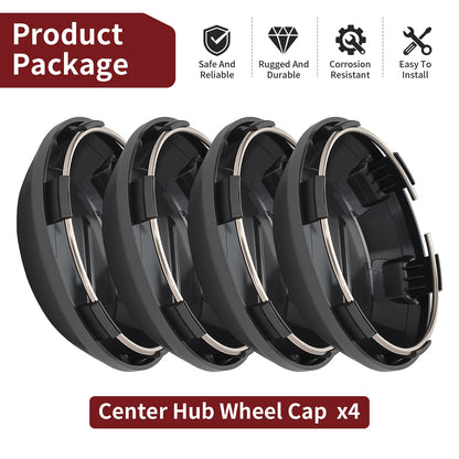 Set of 4 Wheel Center Hub Caps for Polaris RZR Pro XP / XP 4 (2021–2025)