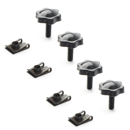 4 x Saddlebag Lock Mounting Bolts for Harley FLHT, FLHTCU