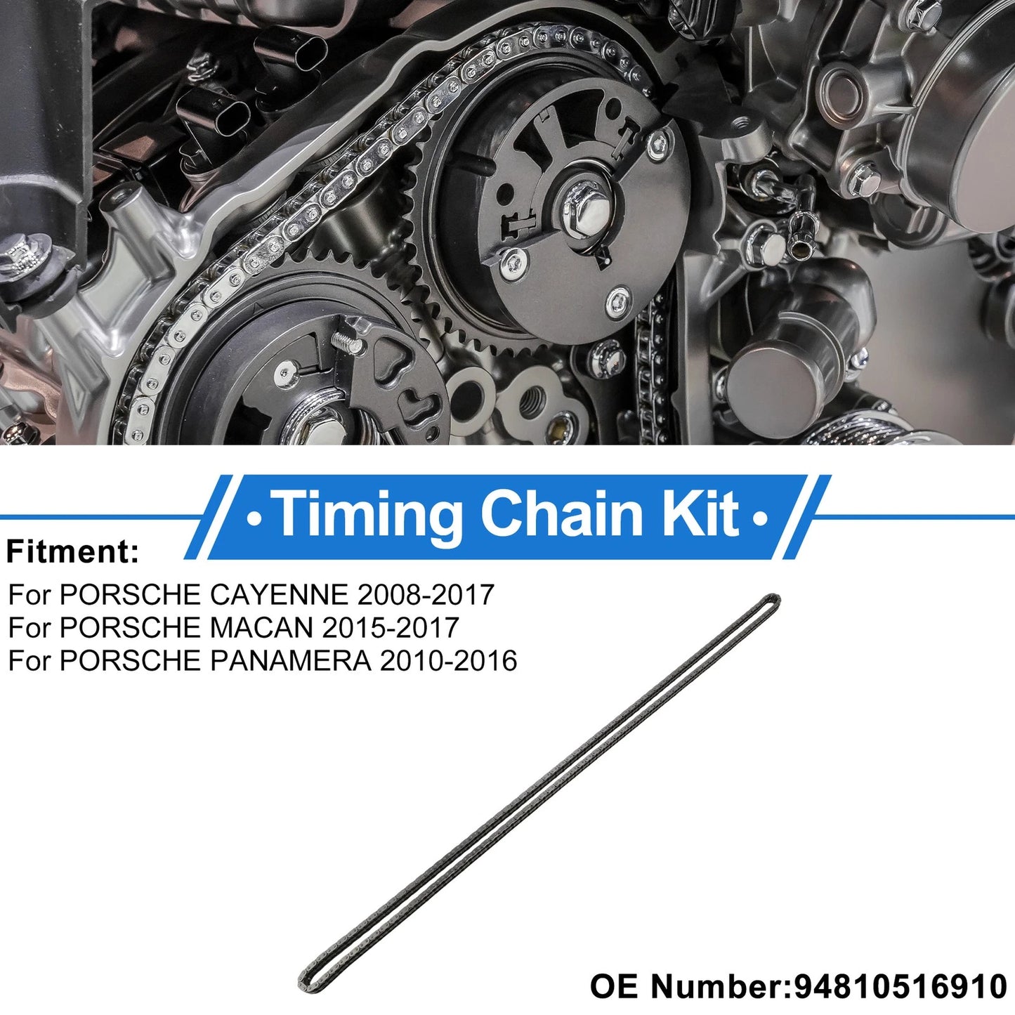 Timing Chain Kit for Porsche Cayenne (2008–2017) No. 94810516910