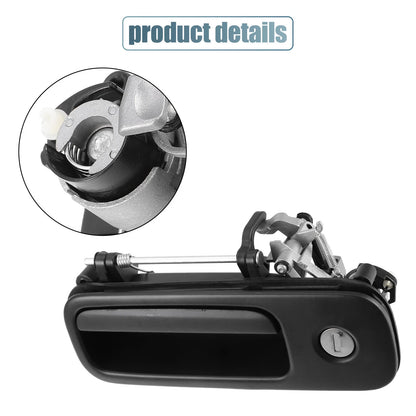 Set of 2 Tailgate Release Handles 1J6827565B 1J6827565A for VW Seat
