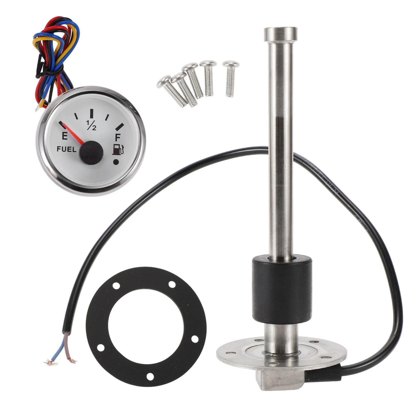 Fuel Sending Unit and Gauge Kit 240-33 Ohm for Boat Car Vehicle