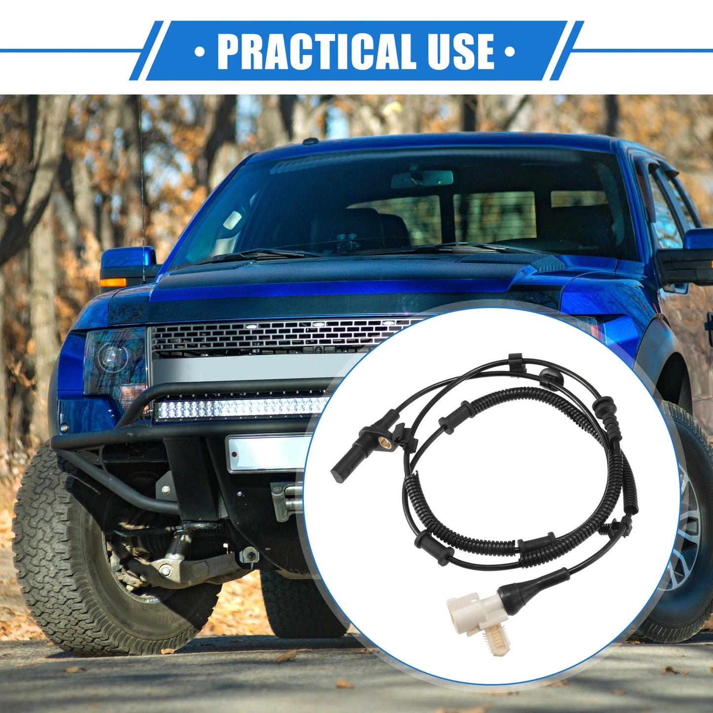ABS Wheel Speed Sensor for Ford F150 Pickup (2009–2010) 4.6L Rear Left