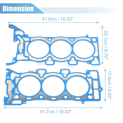 2 x Engine Cylinder Head Gaskets for Chevrolet Traverse (2009-2016)