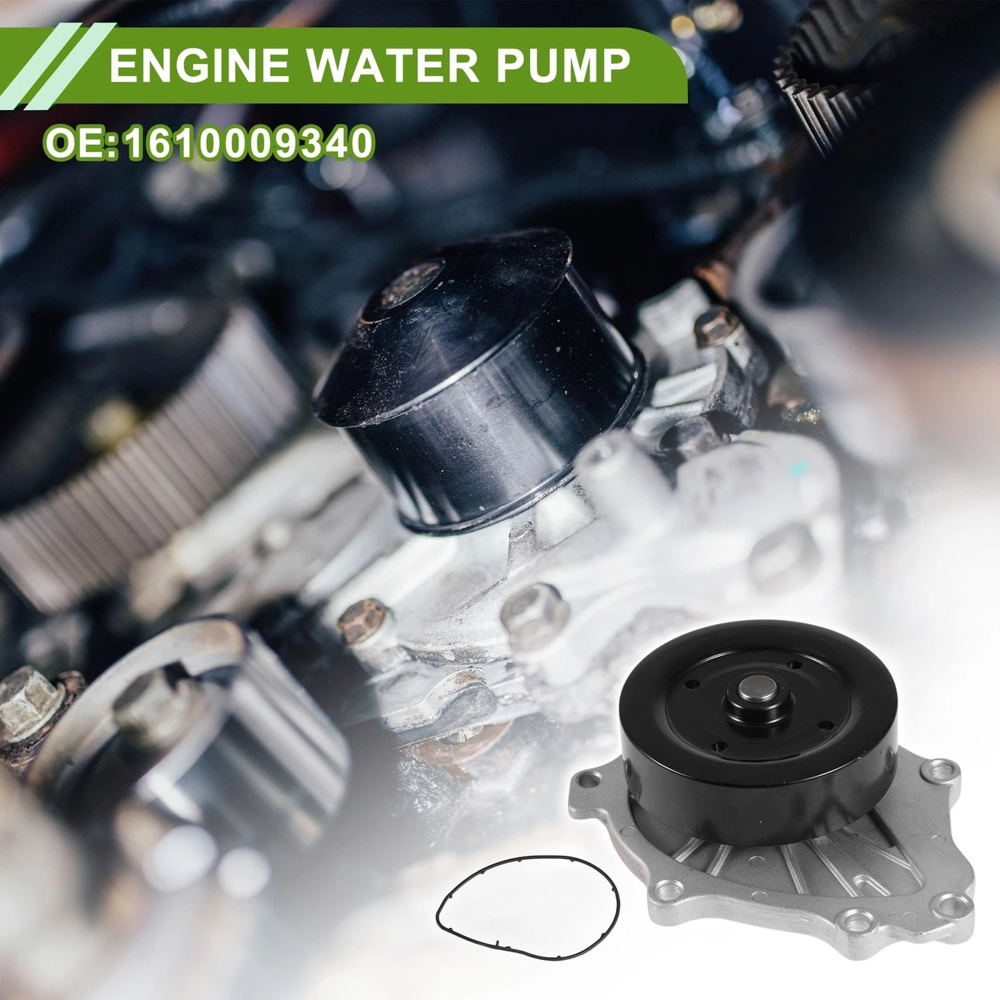 Engine Water Pump for Toyota Corolla (2005–2014) No. 1610009340