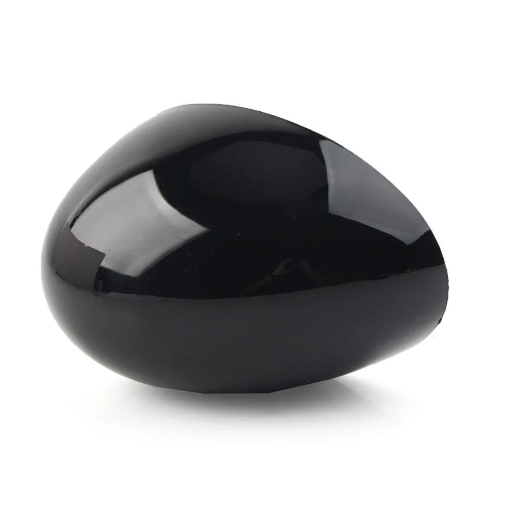 Bright Black Left Door Wing Mirror Cover for Mini R55 R56 R57 R58 R59 R60 R61