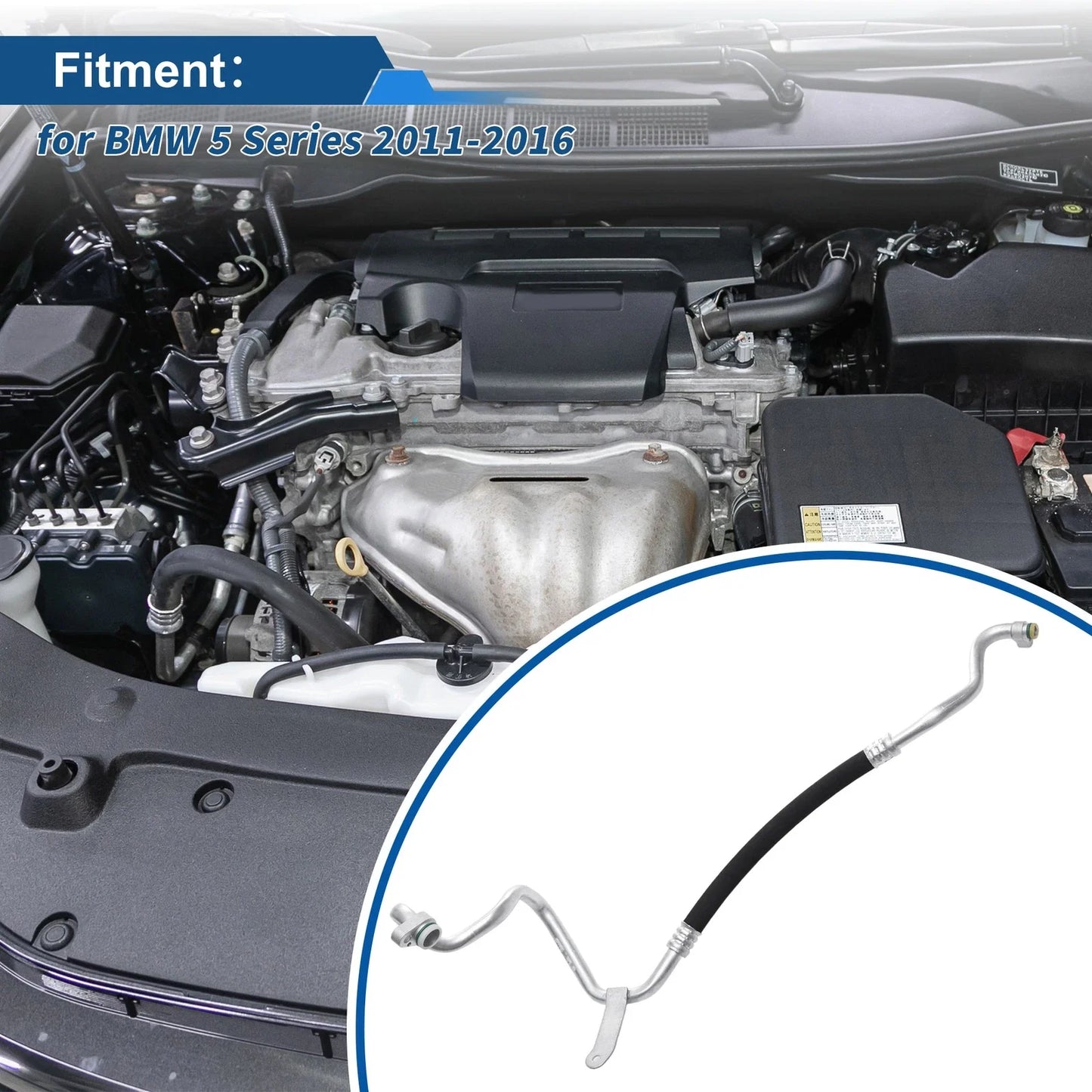 A/C Refrigerant Liquid Hose for BMW 5 Series (2011 - 2016)