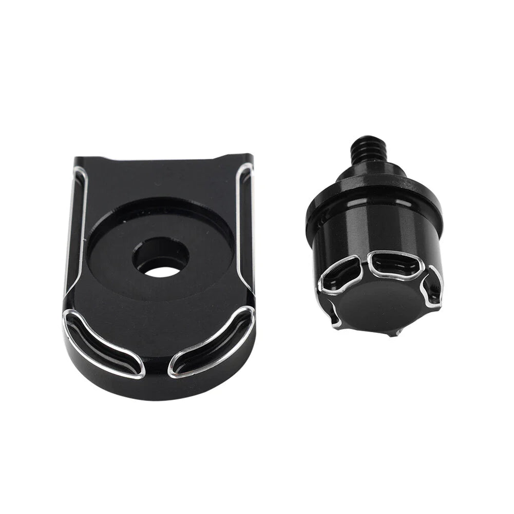 Rear Mudguard Seat Bolt Screw & Knob Cover for Harley Touring (1996-2024)