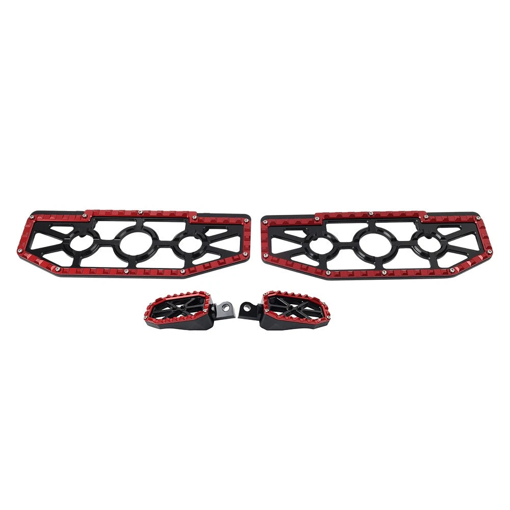Driver Passenger Floorboard Foot Peg Pedals for Harley Road King (1994–2023)