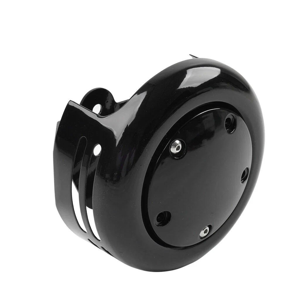 5 Hole Horn Cover for Harley Dyna Softail Sportster XL (1991-2023) Black