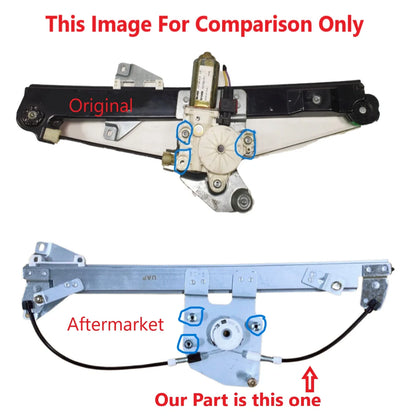 Rear Left Window Regulator W/o Motor for Saab 9-3 (2003–2011)