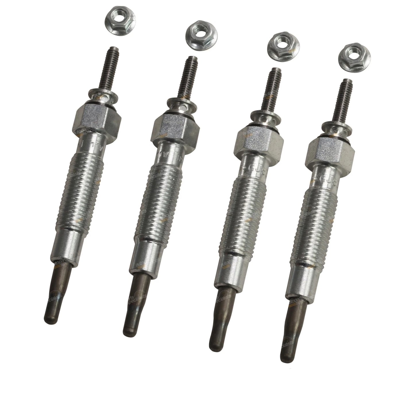 Set of 4 Diesel Glow Plugs for Hyundai Terracan (2001–2007)