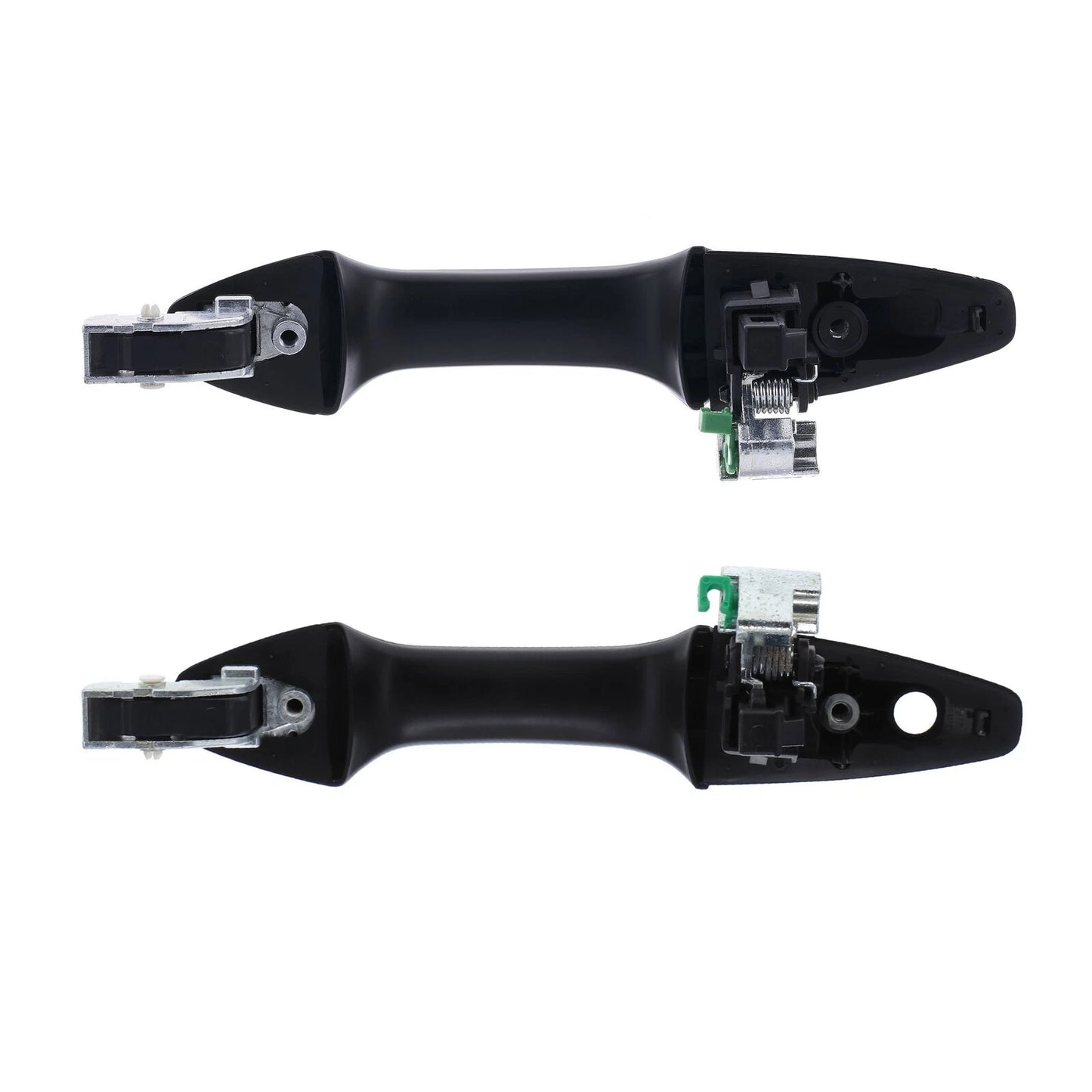 Set of 2 Outer Door Handles for Honda CR-V (2007–2012) Black