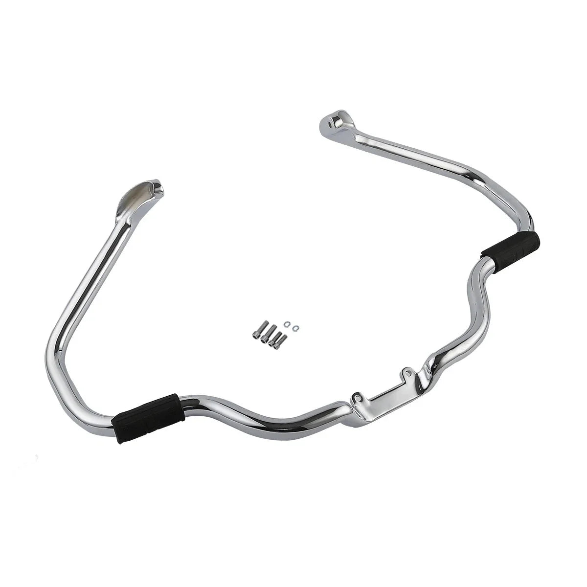 Black/Chrome Mustache Highway Bar for Indian Chief Vintage Chieftain (2014-2025)