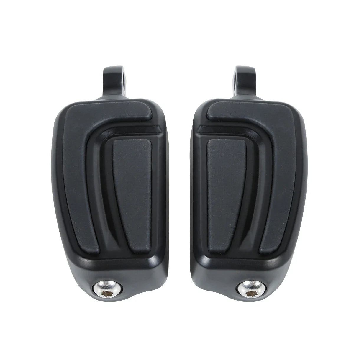 Footpegs for Harley Touring Softail Street Bob Black