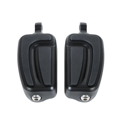 Footpegs for Harley Touring Softail Street Bob Black