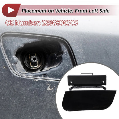 Front Left Bumper Headlight Washer Nozzle Cover for Mercedes-Benz S55 (2000-2006)
