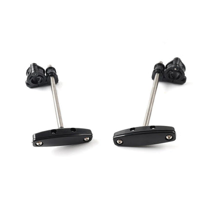 Windshield Deflector for Universal Motorcycle - Black
