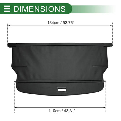 Retractable Cargo Cover for Chevrolet Orlando (2010-2018)