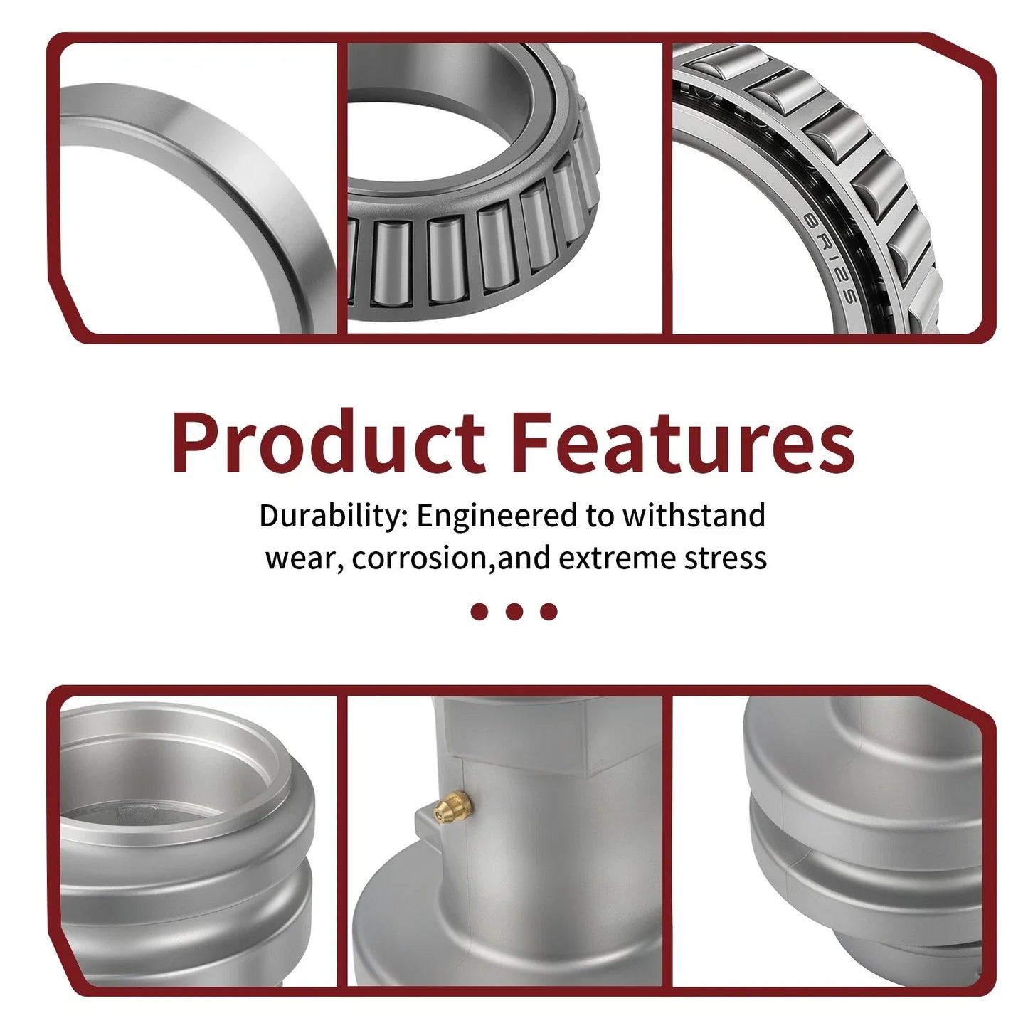 Axle Housing Tapered Cone Bearing Kit for Polaris Scrambler 500 (2005–2012)