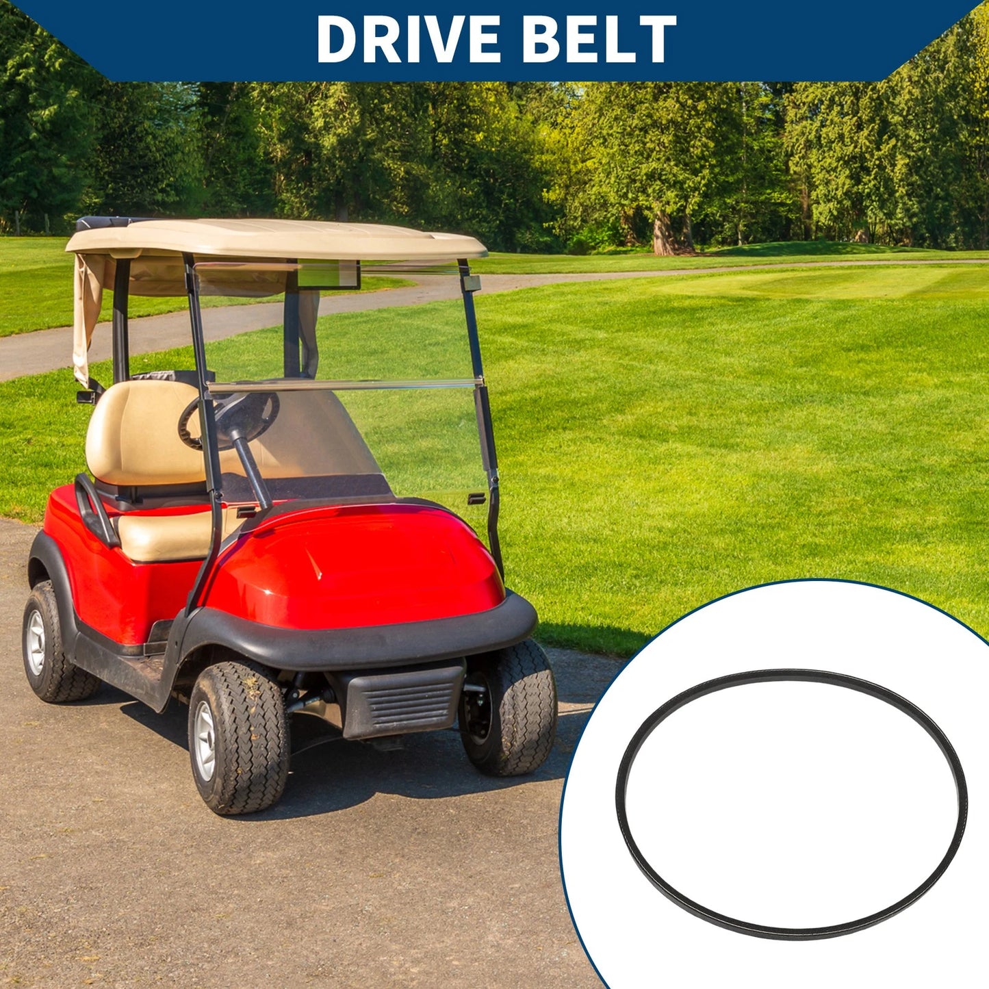 Drive Belt for EZGO TXT 4 Cycle Gas (1991–Present) 295cc