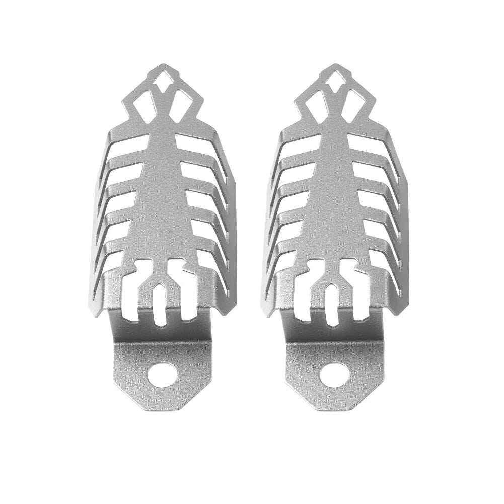 Universal Fork Dust Shock Absorber Spring Covers for Motorcycle Off Road (N/A)