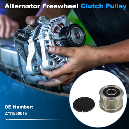 Alternator Freewheel Clutch Pulley for Mercedes-Benz CL600 (2002–2013) 2711550016