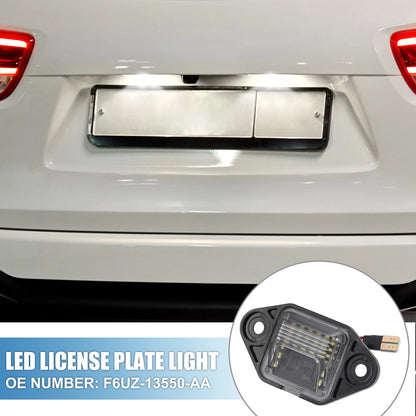 6500K White LED License Plate Light F6UZ-13550-AA for Ford E-150 E-250 (2003–2014)