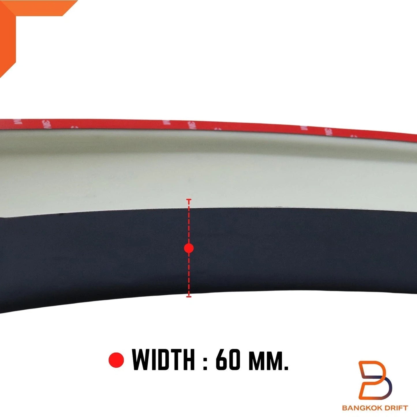 41W Fender Flares for Ford Ranger PX2 2015-2018 4 Door Dual Cab