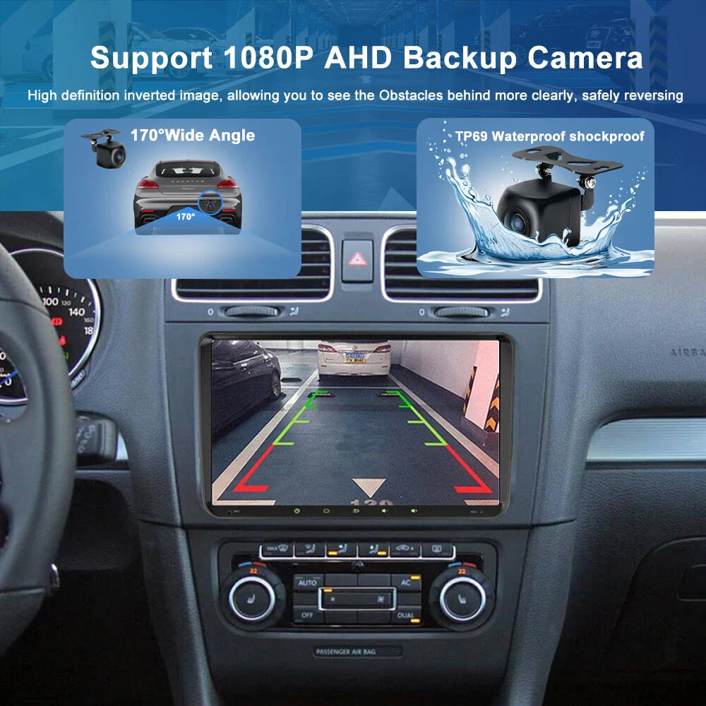 9'' Wireless CarPlay Android Auto Head Unit for VW Amarok (2011-2016)