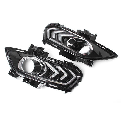 2X Daytime Running Light Fog Lamp for Ford Fusion Mondeo (2013–2015)