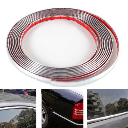 Moulding Trim / 12mm x 16ft / Chrome Bumper Strips for Car