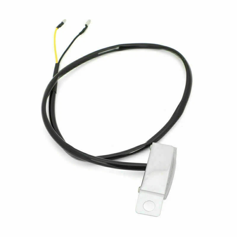 1 Pair Universal Front Turn Signal Lights for Motorcycle (Chrome)