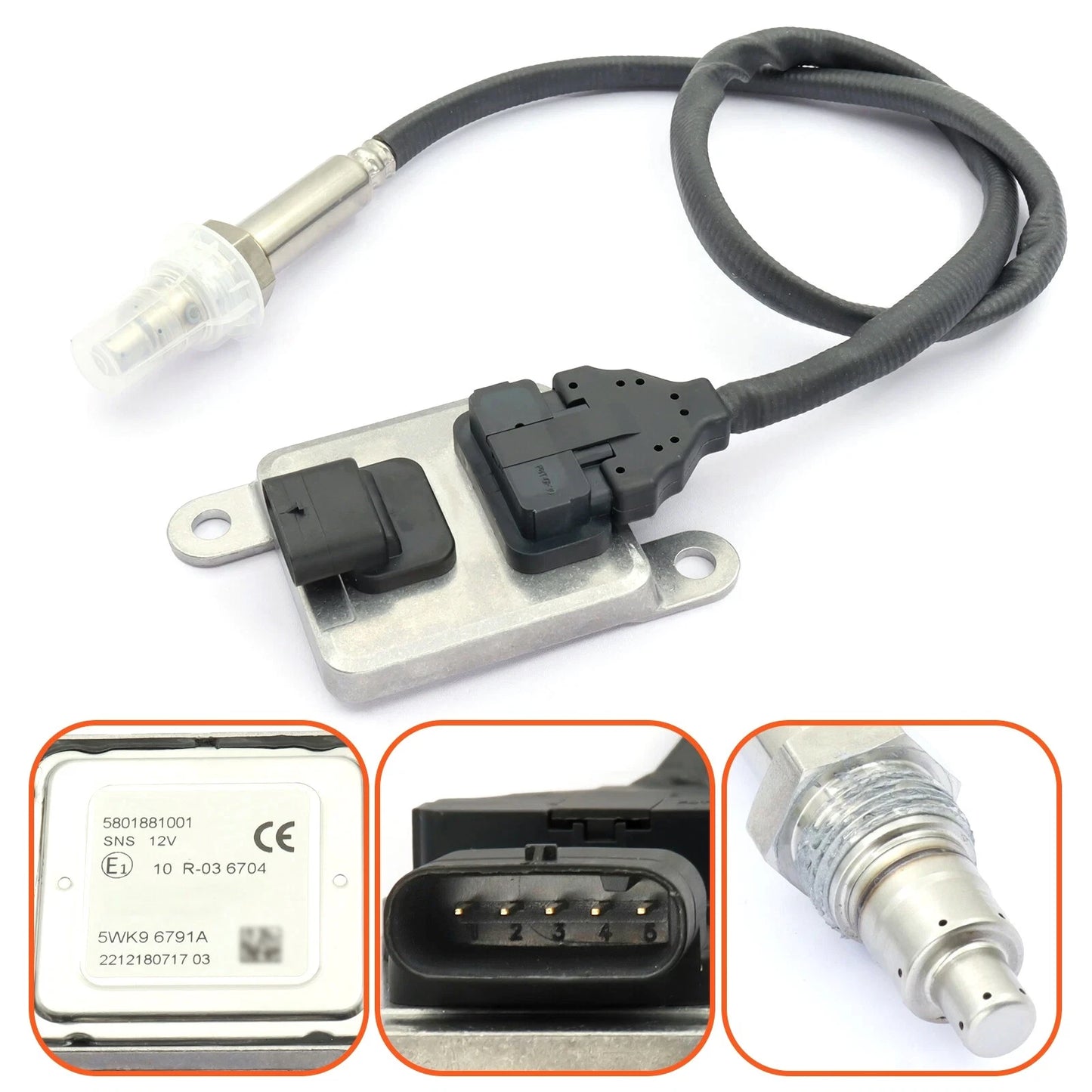 24V NOx Sensor 5801881001 5WK96791A for Iveco Daily (2014–2018)