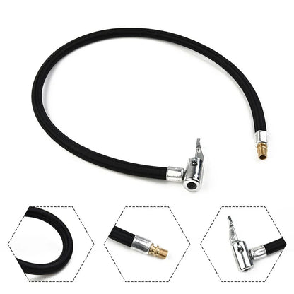 Inflator Hose Adapter 60cm Pump Replacement Rubber+Metal+Cloth