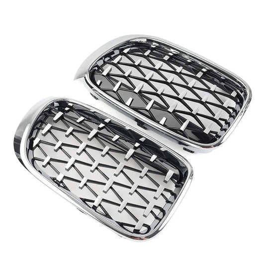 Front Bumper Kidney Grille for BMW X3 F25, X4 F26 (2014-2017)