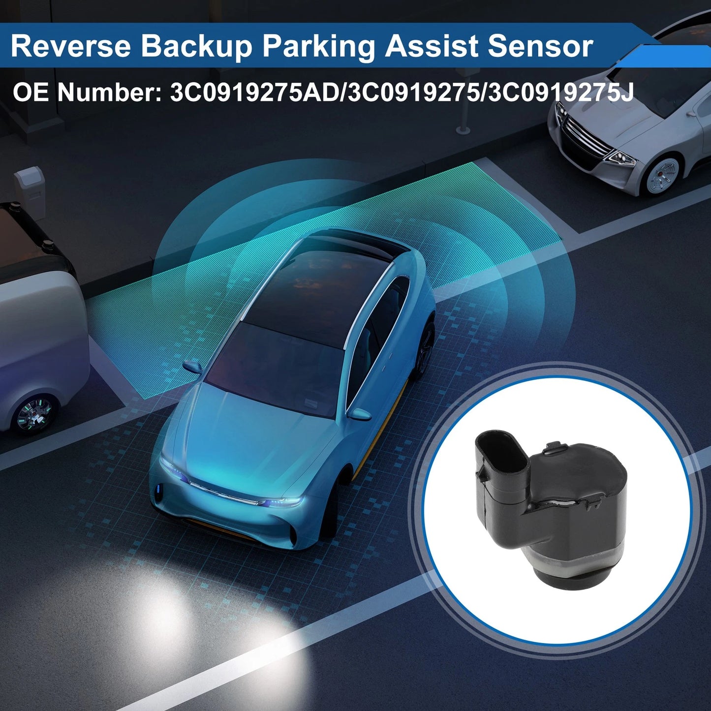 Reverse Backup Parking Sensor No.3C0919275AD for Volkswagen Passat B7 (2011–2015)