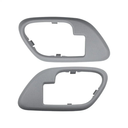 Gray Interior Door Handle Bezels Trim for Chevrolet C1500 C2500 K1500 Tahoe (1995-2000)