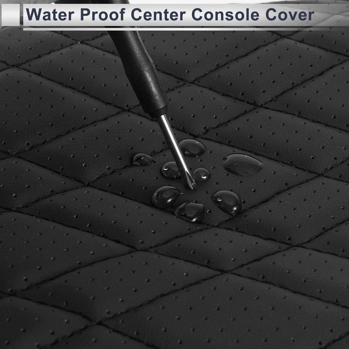 Center Console Cover for BMW X1 Black 1 Pc (2023-2024)