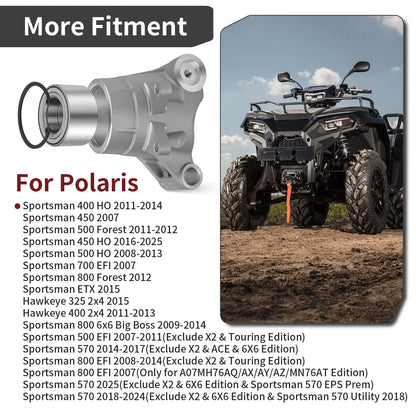 2 x Rear Wheel Bearing Carrier for Polaris Sportsman 500 HO (2008–2013)