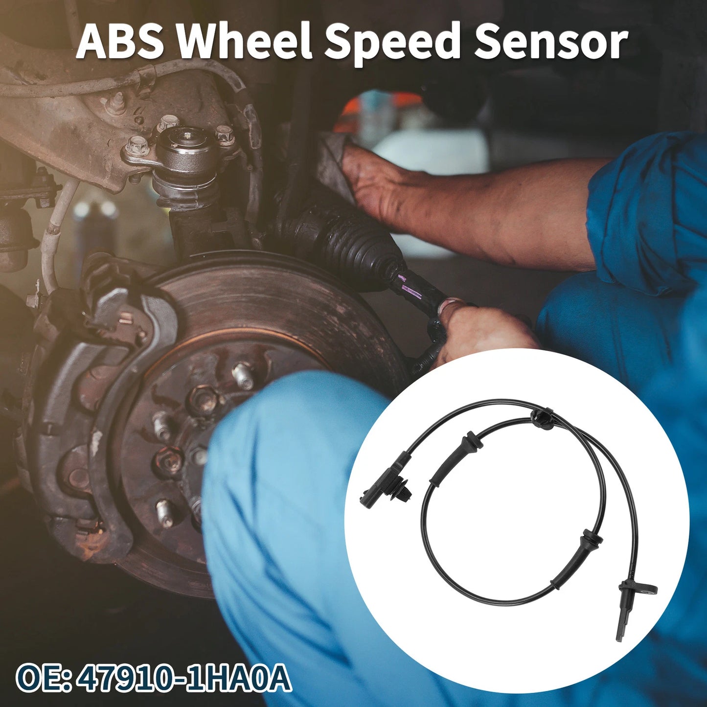ABS Wheel Speed Sensor No. 47910-1HA0A for Nissan Versa (2012–2019)