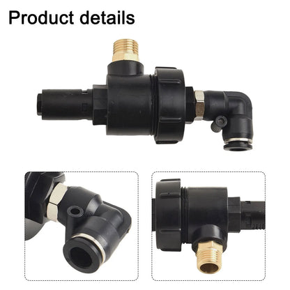 Tire Changer Cylinder Accessory Quick Exhaust Elbow Valve Tyre Repair