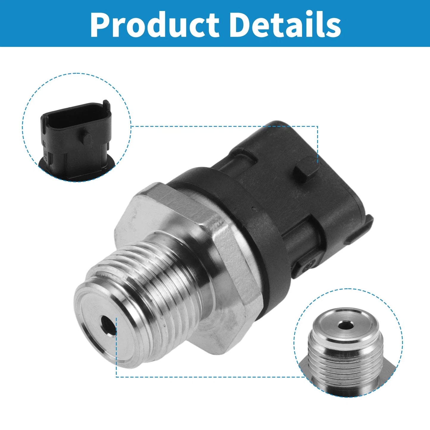 1 pcs Engine Oil Pressure Sensor No.0061537828 for Mercedes-Benz E320 (2007–2009)