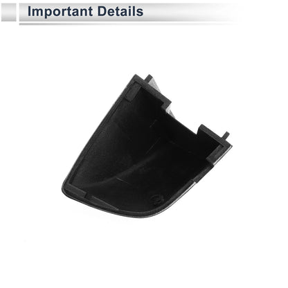 Front Left Door Handle Lock Cylinder Cover for VW (5KD837879) Silver ABS