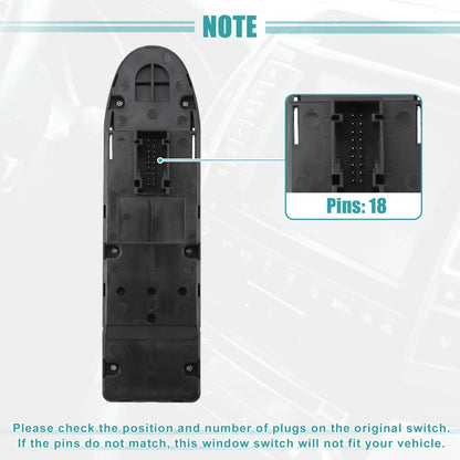 Front Left Driver Side Master Power Window Switch for BMW M3