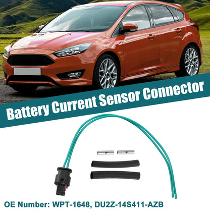 Battery Current Sensor Connector WPT-1648 DU2Z-14S411-AZB for Ford Escape (2013–2019)