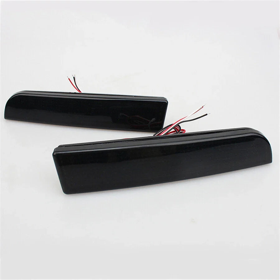 Smoked Lens Rear Bumper Brake Lights  For Mitsubishi Lancer, Outlander