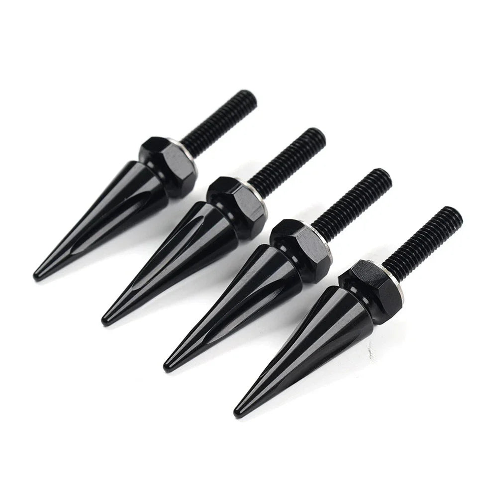 Spike Bolts for Harley Road Glide Windshield 2015-2023 Aluminum Black