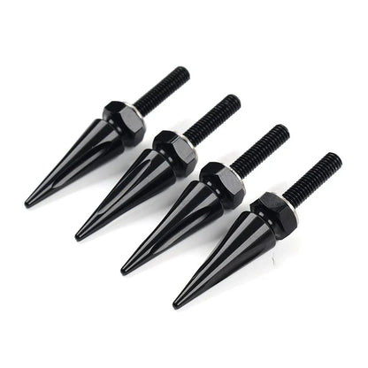 Spike Bolts for Harley Road Glide Windshield 2015-2023 Aluminum Black