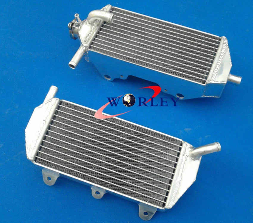 Aluminum Radiator + RED Hoses for Yamaha YZF450 YZ450F (2010-2013)